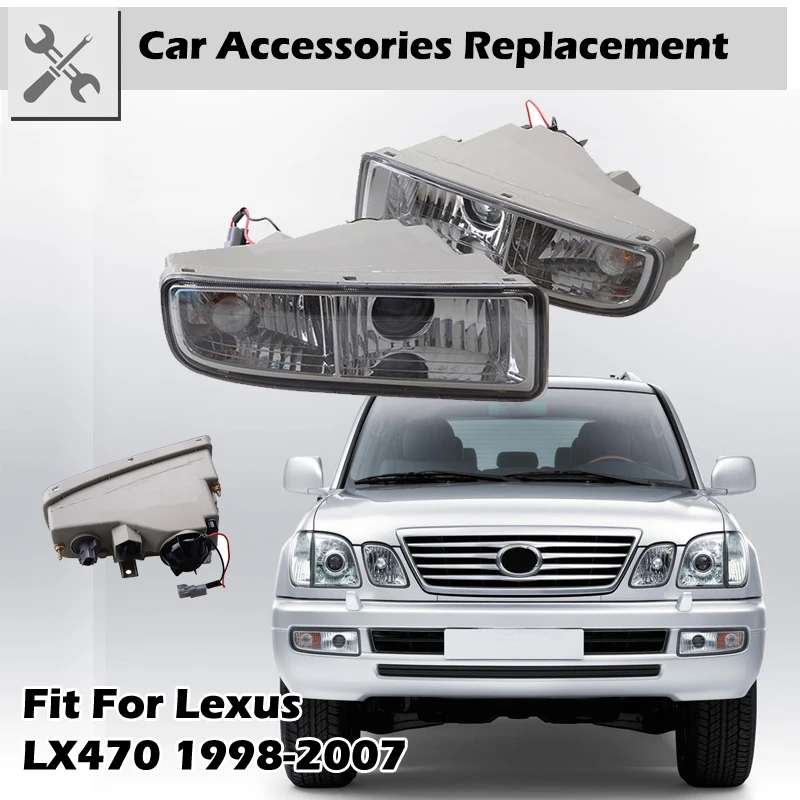 Front Fog Light Assembly Bumper Lamp Turn Signal Fit For Lexus LX470 1998-2007 SUV Car Accessories Replacmet
Front Fog Light Assembly Bumper Lamp Turn Signal Fit For Lexus LX470 1998-2007 SUV Car Accessories Replacmet