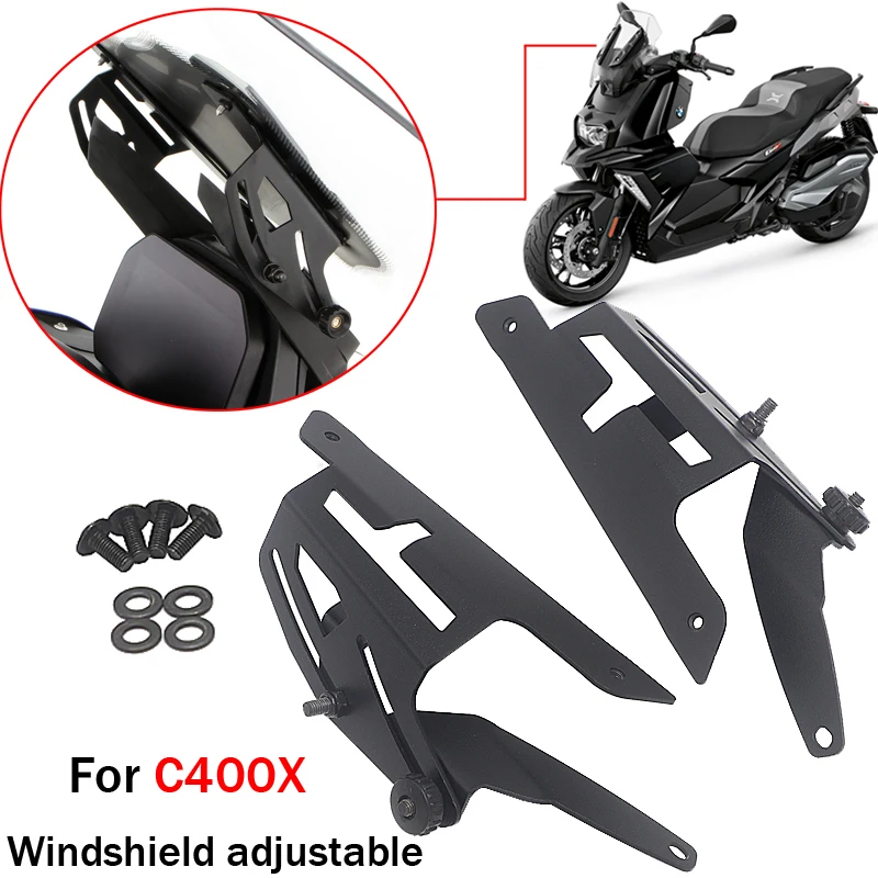 Black For BMW C400X C 400 X C400 X Motorcycle Windscreen Adjusters stand CNC Windshield Bracket fits Windshield adjustable
Black For BMW C400X C 400 X C400 X Motorcycle Windscreen Adjusters stand CNC Windshield Bracket fits Windshield adjustable