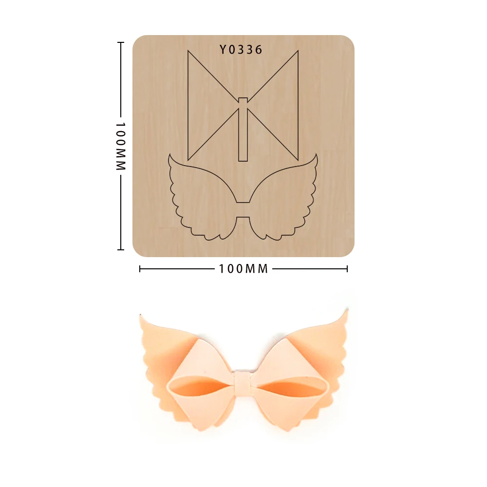 Bow Cutting Dies Wooden DIY Hand Craft Making Decor Supplies, Die Template Suitable for Common Die-Cutting Machines
Bow Cutting Dies Wooden DIY Hand Craft Making Decor Supplies, Die Template Suitable for Common Die-Cutting Machines