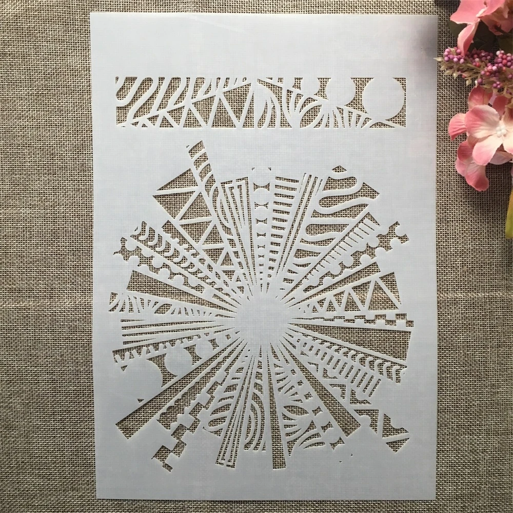 A4 29cm Firework Geometry DIY Layering Stencils Wall Painting Scrapbook Coloring Embossing Album Decorative Template
A4 29cm Firework Geometry DIY Layering Stencils Wall Painting Scrapbook Coloring Embossing Album Decorative Template