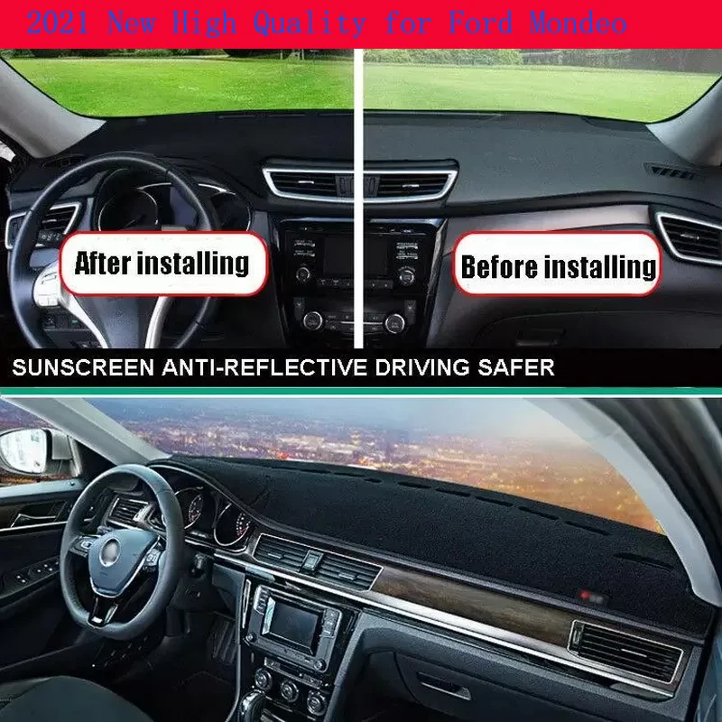 For Ford Mondeo Car Dashboard Cover Non Slip Dash Mat Sun Shade Carpet Pad Accessories for the car
For Ford Mondeo Car Dashboard Cover Non Slip Dash Mat Sun Shade Carpet Pad Accessories for the car