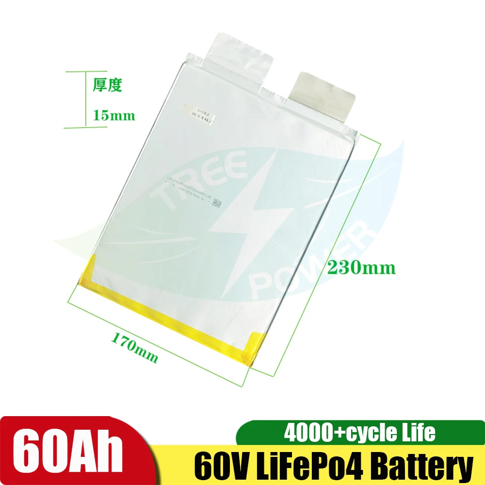 10pcs 3.2V 60AH 63AH Lithium Iron Phosphate Large Capacity Power Lifepo4 Battery 72V Golf Cart Electric Car Motorcycle
10pcs 3.2V 60AH 63AH Lithium Iron Phosphate Large Capacity Power Lifepo4 Battery 72V Golf Cart Electric Car Motorcycle