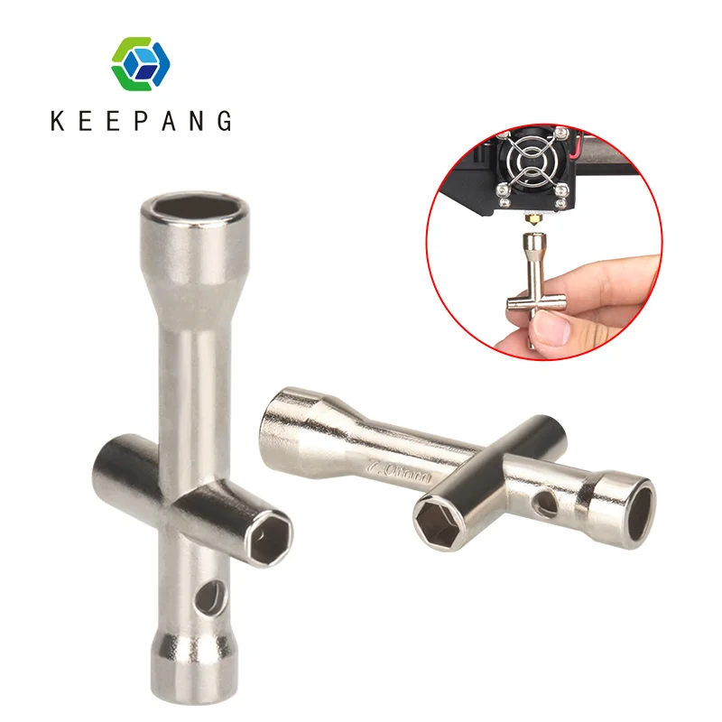 Мини-гаечный ключ KeePang E3D V6 M2 M2.5 M3 M4, винтовая гайка, шестигранный крестовой ключ, втулка, торцевой ключ, модель для обслуживания автомобиля, колесный инструмент
Мини-гаечный ключ KeePang E3D V6 M2 M2.5 M3 M4, винтовая гайка, шестигранный крестовой ключ, втулка, торцевой ключ, модель для обслуживания автомобиля, колесный инструмент