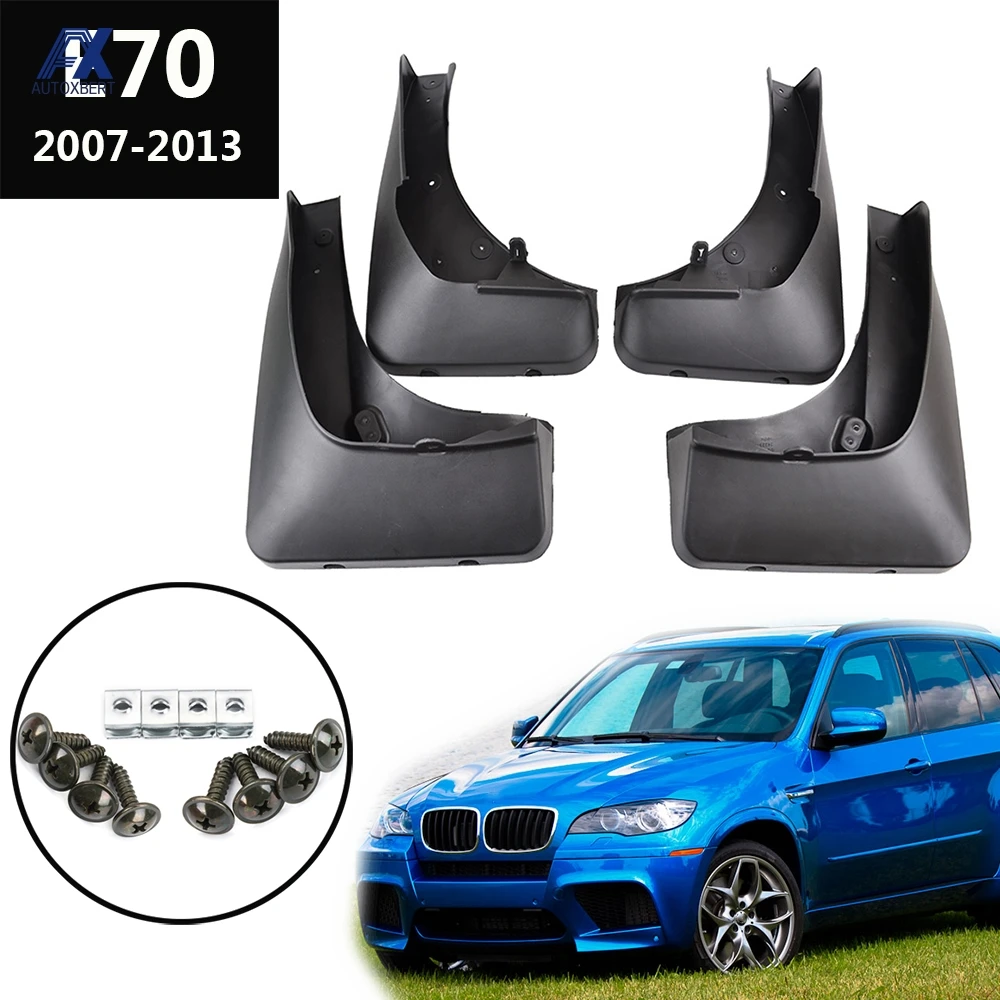 4pcs Set Molding Front Rear Mud Flaps Splash Guards For BMW X5 2007 – 2013 Car Accessories Styling 2008 2009 2010 2011 2012
4pcs Set Molding Front Rear Mud Flaps Splash Guards For BMW X5 2007 – 2013 Car Accessories Styling 2008 2009 2010 2011 2012