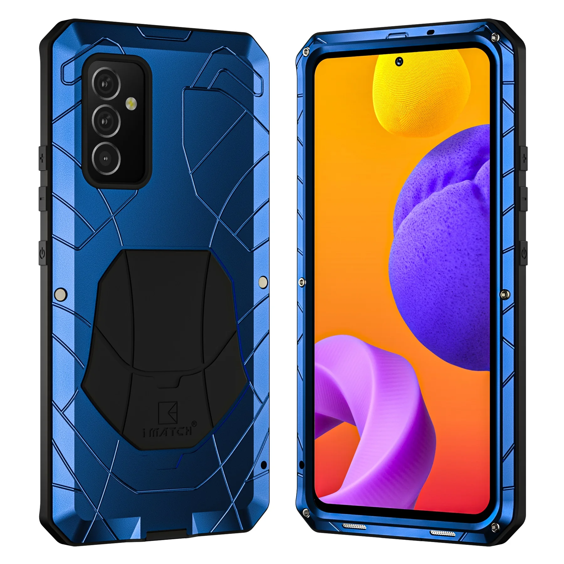 For Samsung Galaxy A82 Case Hard Aluminum Metal Heavy Duty Protection Cover for Galaxy A82 with Tempered Glass Phone Accessories
For Samsung Galaxy A82 Case Hard Aluminum Metal Heavy Duty Protection Cover for Galaxy A82 with Tempered Glass Phone Accessories