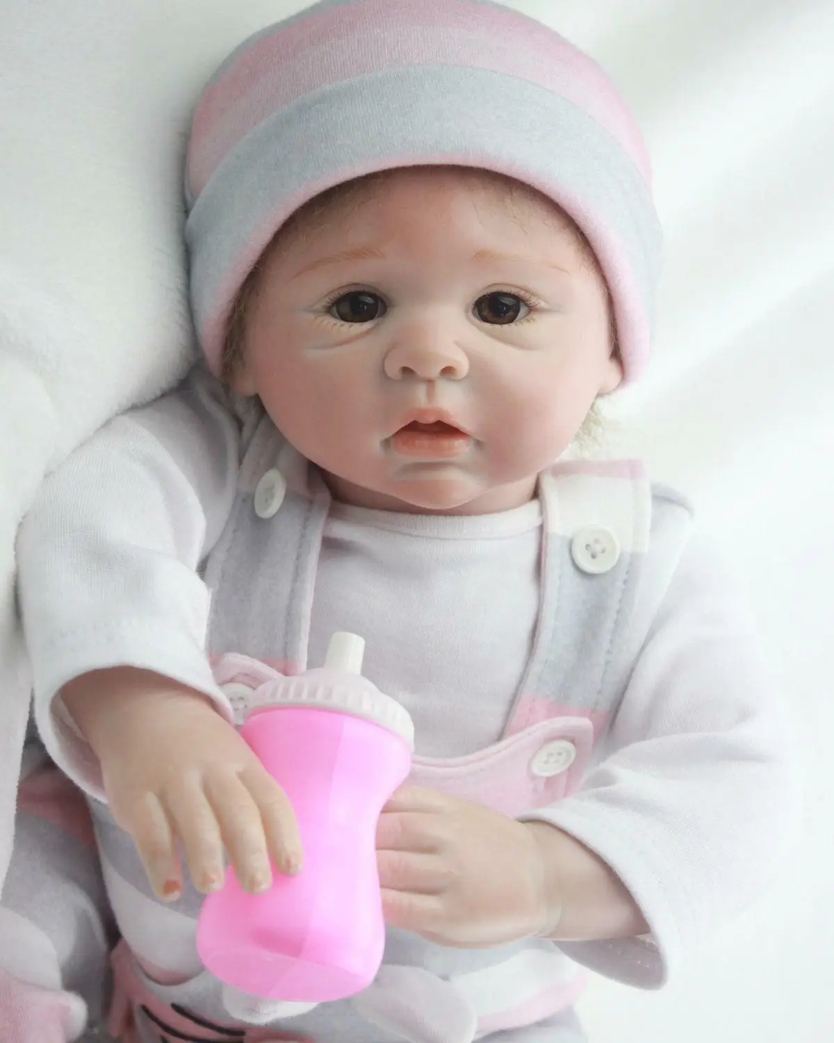 20'' Handmade Lifelike Girl Boy Realistic Baby Dolls Reborn Toddler Baby Doll Toy Our Generation Doll
20'' Handmade Lifelike Girl Boy Realistic Baby Dolls Reborn Toddler Baby Doll Toy Our Generation Doll
