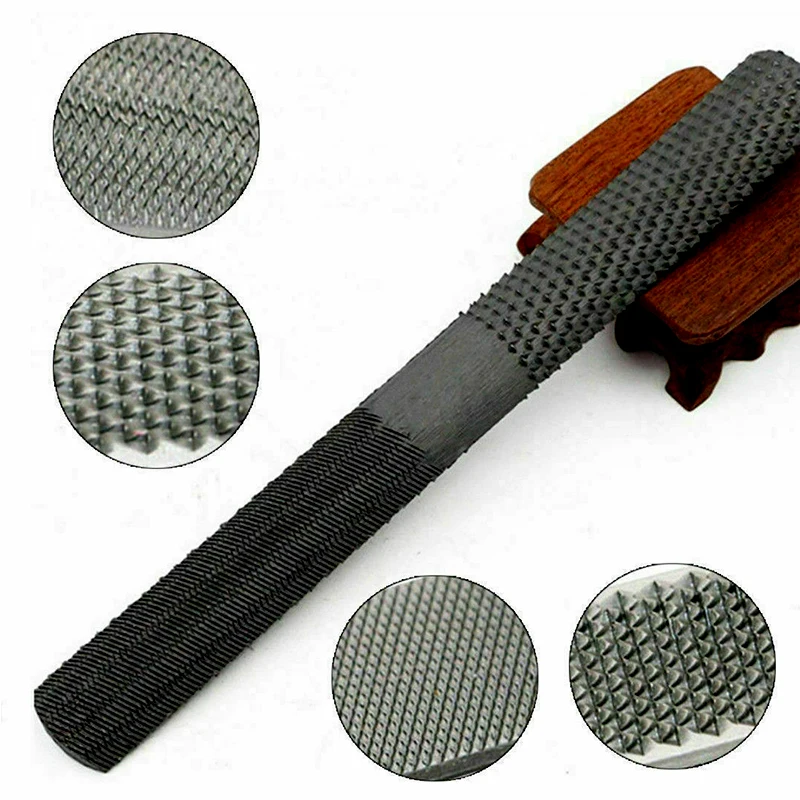 4 in 1 Woodworking Rasp File Carbon Steel Versatile Machinist Multifunctional Tool Flat Mill Half-round Second-cut Sharpen tool
4 in 1 Woodworking Rasp File Carbon Steel Versatile Machinist Multifunctional Tool Flat Mill Half-round Second-cut Sharpen tool