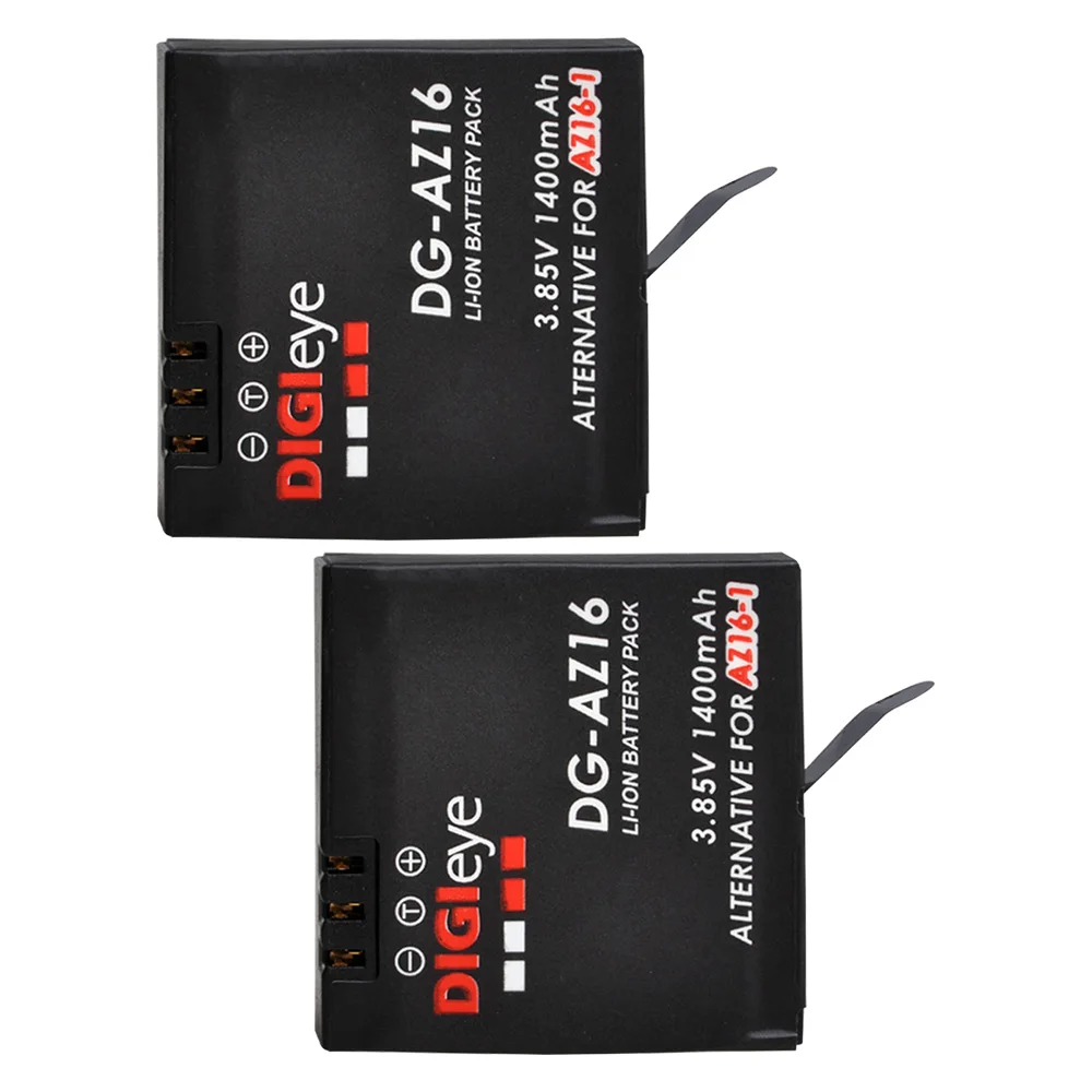1400mAh AZ16-1 Battery for Xiaomi YI AZ16-1, AZ16-2 and Xiaomi Yi 4K, Yi 4K+, Yi Lite, YI 360 VR Action Camera
1400mAh AZ16-1 Battery for Xiaomi YI AZ16-1, AZ16-2 and Xiaomi Yi 4K, Yi 4K+, Yi Lite, YI 360 VR Action Camera