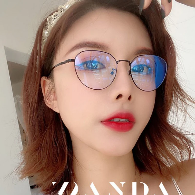 Feishini High Quality Anti Blue Light Glasses Filter Reduces Blocking Rays Radiation Computer Eyewear Women Metal
Feishini High Quality Anti Blue Light Glasses Filter Reduces Blocking Rays Radiation Computer Eyewear Women Metal
