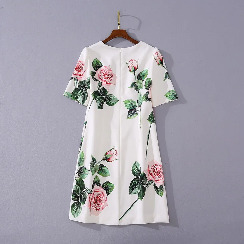 2020 Summer runways Women's brand new high quality floral print sweet dress Chic mini dress B990
2020 Summer runways Women's brand new high quality floral print sweet dress Chic mini dress B990