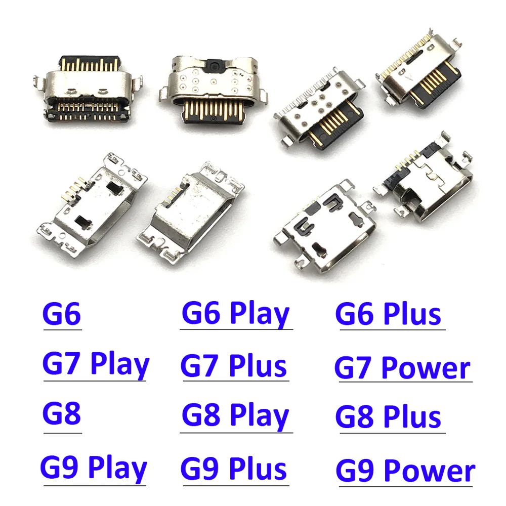 2Pcs/Lot, Micro USB jack socket connector charger Charging Port For Motorola Moto G5 G5s G6 G7 G8 G9 Plus Play Power Lite
2Pcs/Lot, Micro USB jack socket connector charger Charging Port For Motorola Moto G5 G5s G6 G7 G8 G9 Plus Play Power Lite