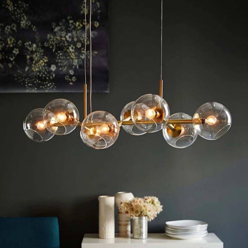 Industrial chandelier Nordic Staggered Glass Chandelier For Dining Room Living Room Home Deco restaurant lighting
Industrial chandelier Nordic Staggered Glass Chandelier For Dining Room Living Room Home Deco restaurant lighting