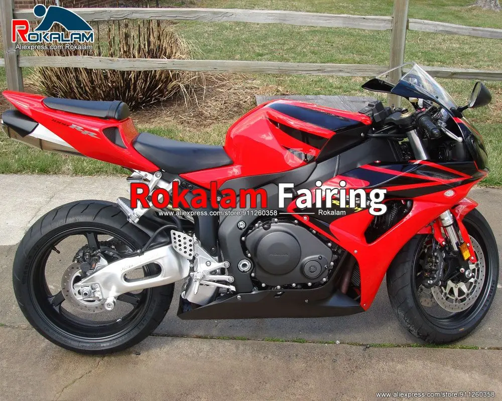Aftermarket Cowling For Honda CBR1000RR 2007 CBR 1000RR 2006 CBR1000 RR Motorcycle Red Black Fairing Kits (Injection Molding)
Aftermarket Cowling For Honda CBR1000RR 2007 CBR 1000RR 2006 CBR1000 RR Motorcycle Red Black Fairing Kits (Injection Molding)