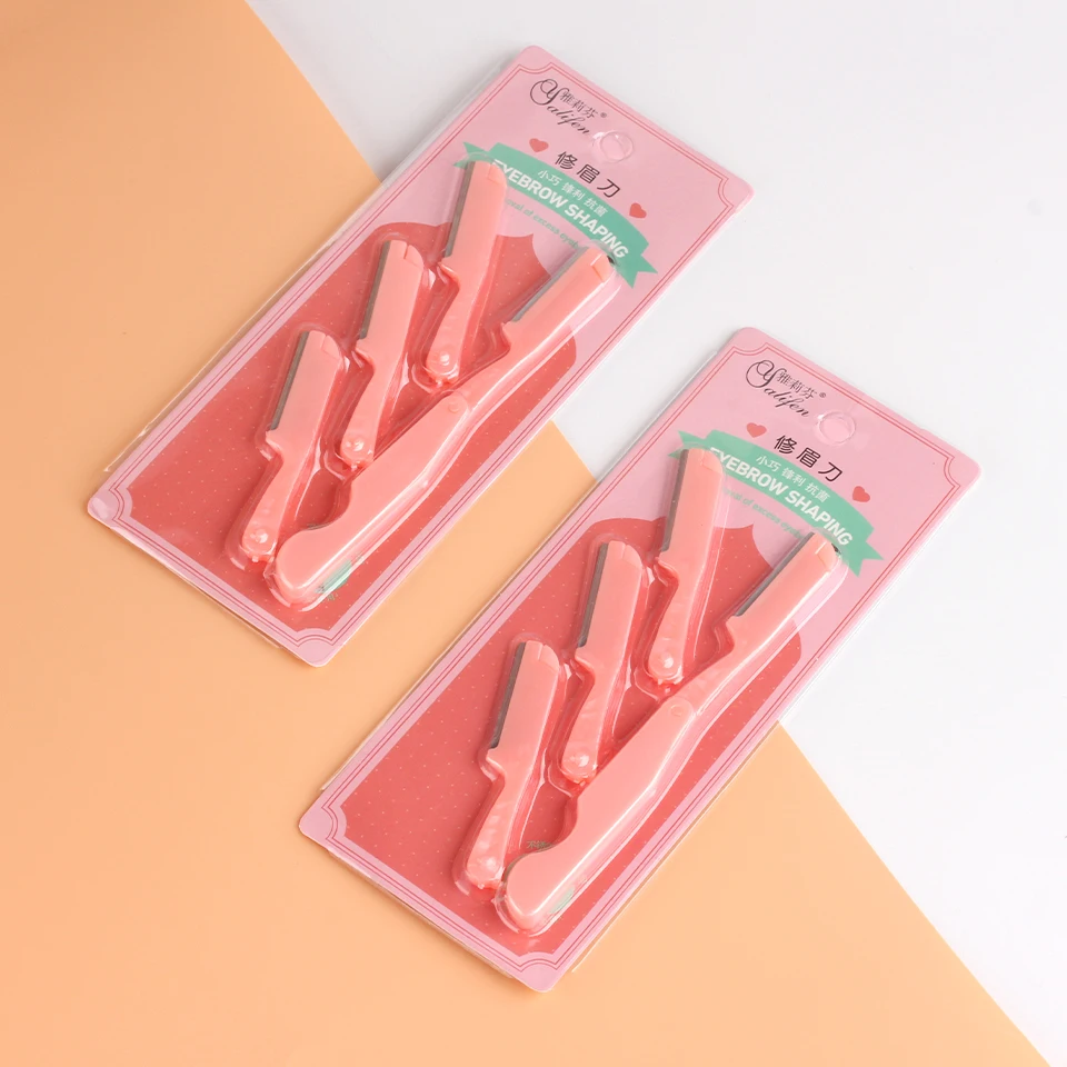 3pcs/set Facial Eyebrow Trimmer Eye Brow Shaper Face Razor Eyebrow Safe Razor Shaver Blade for Women Beauty Makeup Tools
3pcs/set Facial Eyebrow Trimmer Eye Brow Shaper Face Razor Eyebrow Safe Razor Shaver Blade for Women Beauty Makeup Tools