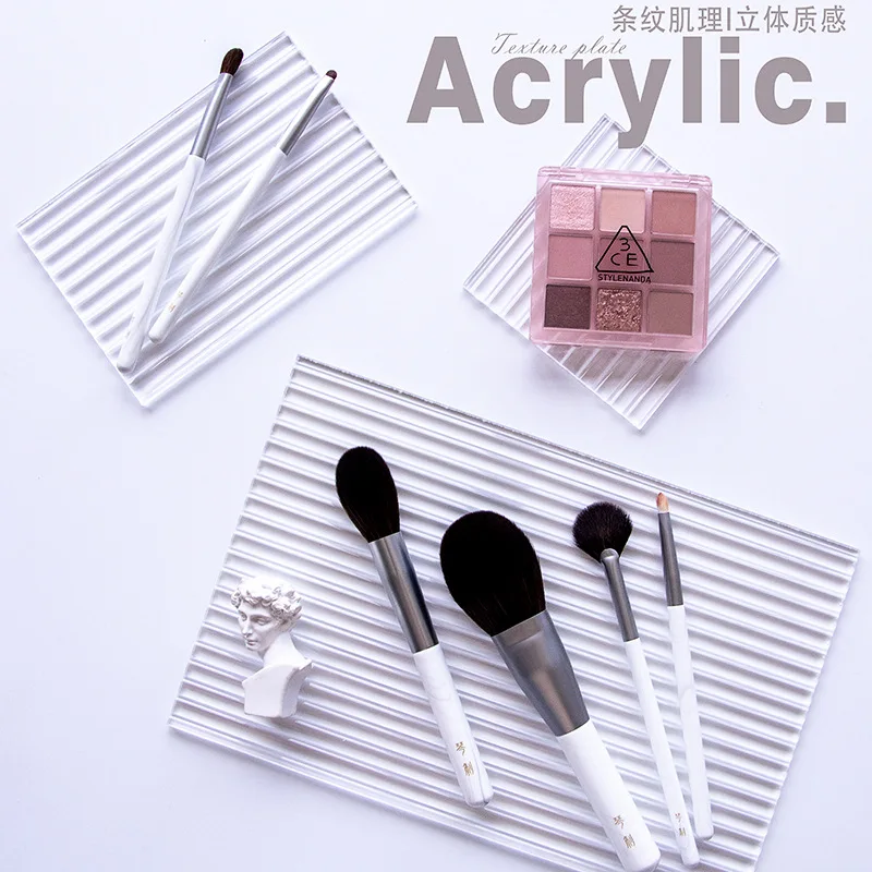 Acrylic Transparent Board Texture Simple Cosmetics Nail Art Shooting Props Posing Striped Water Ripple Background Board
Acrylic Transparent Board Texture Simple Cosmetics Nail Art Shooting Props Posing Striped Water Ripple Background Board