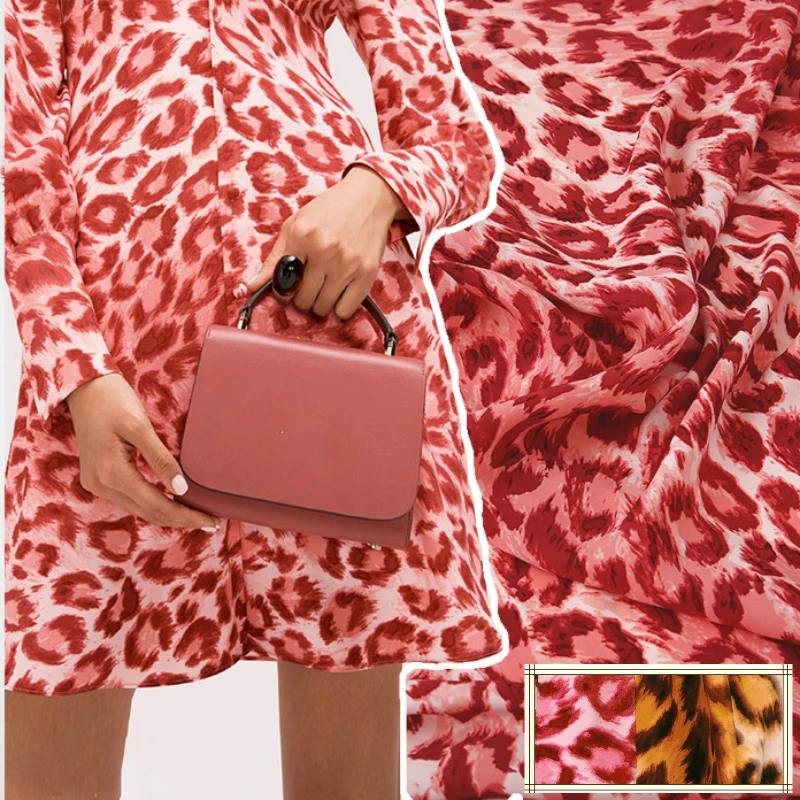 Luxury Brand 100% Polyester Leopard Printed Twill Fabric Cloth Soft Shirt Dress Women DIY Fabrics Per Meter Sewing Luxury Brand
Luxury Brand 100% Polyester Leopard Printed Twill Fabric Cloth Soft Shirt Dress Women DIY Fabrics Per Meter Sewing Luxury Brand