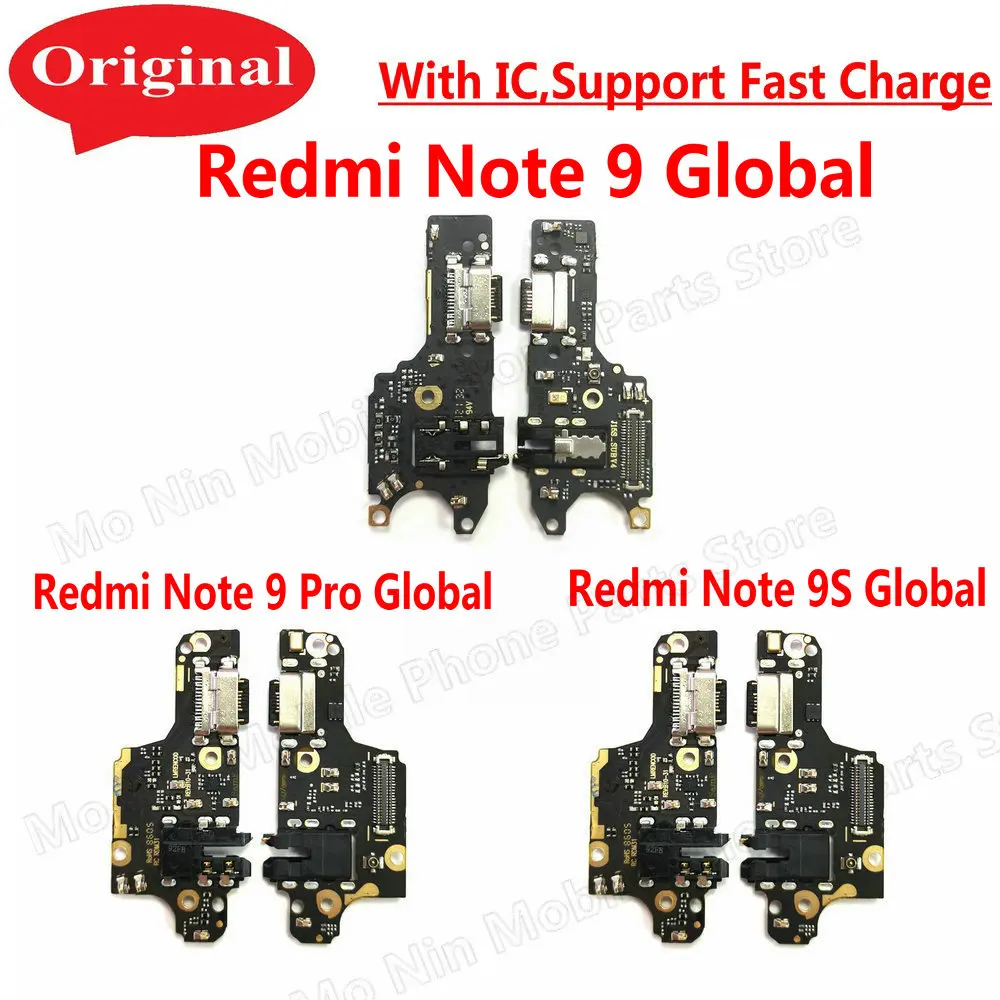 Original USB Charging Port Board Flex Cable Connector Parts For Redmi Note 9 Note9 Pro 9s Global Microphone Module
Original USB Charging Port Board Flex Cable Connector Parts For Redmi Note 9 Note9 Pro 9s Global Microphone Module