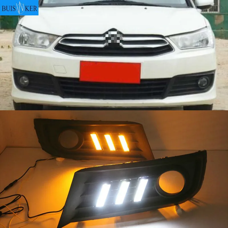 For Citroen C-Quatre 2012-2018 with Dynamic moving yellow turn signal LED DRL daytime running light+Front fog light
For Citroen C-Quatre 2012-2018 with Dynamic moving yellow turn signal LED DRL daytime running light+Front fog light