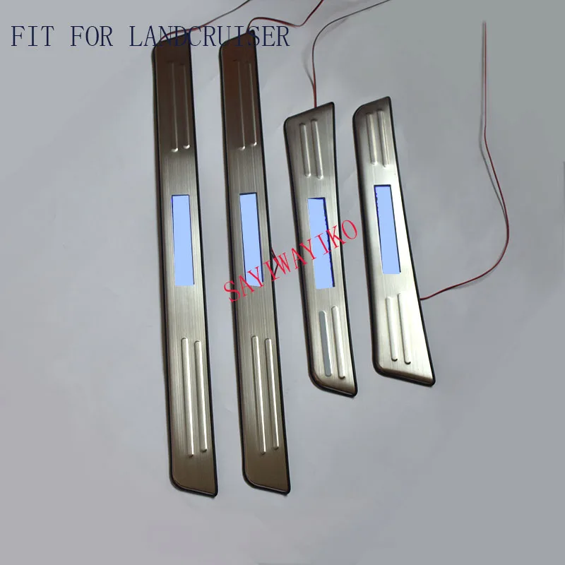 FIT For landcruiser accessories 2009-2012 led auto door sill protector illuminated door scuff plate 4pcs
FIT For landcruiser accessories 2009-2012 led auto door sill protector illuminated door scuff plate 4pcs