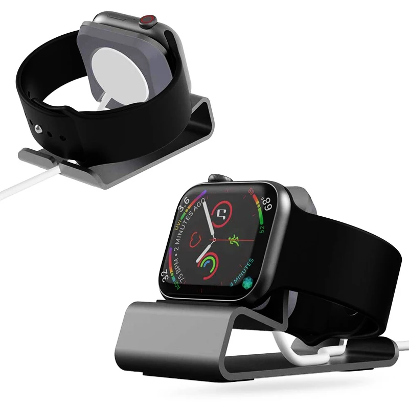Aluminum Portable stand For Apple Watch Charger Station Dock iWatch series 6/5/SE/4/3/2/1 holder apple watch Charging base
Aluminum Portable stand For Apple Watch Charger Station Dock iWatch series 6/5/SE/4/3/2/1 holder apple watch Charging base