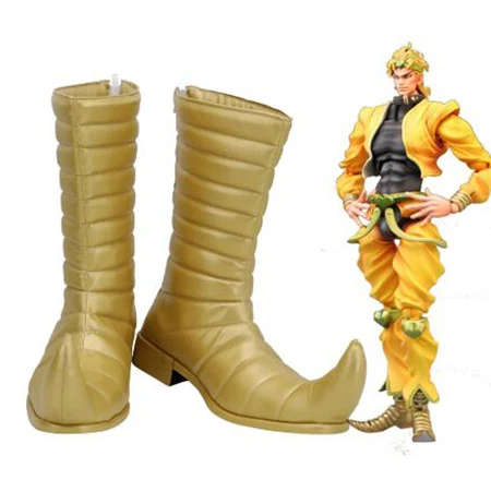 JoJo's Bizarre Adventure Dio Brando Cosplay Boots Shoes Golden Men Shoes Costume Customized Accessories Halloween Party Shoes
JoJo's Bizarre Adventure Dio Brando Cosplay Boots Shoes Golden Men Shoes Costume Customized Accessories Halloween Party Shoes