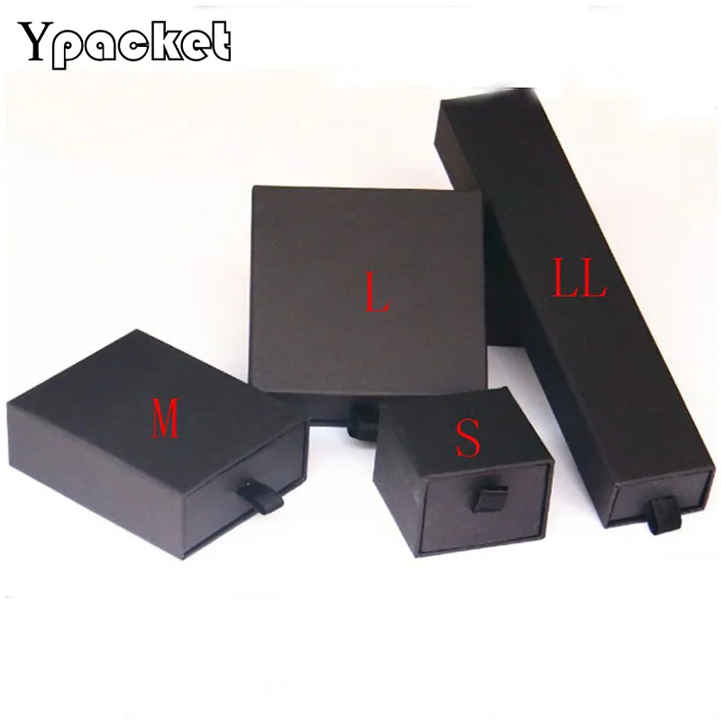 70pcs/lot Black Jewelry Necklace Pendant Ring Earring Packaging Boxes Jewelry Drawer box Jewellery Organizer Gift box
70pcs/lot Black Jewelry Necklace Pendant Ring Earring Packaging Boxes Jewelry Drawer box Jewellery Organizer Gift box