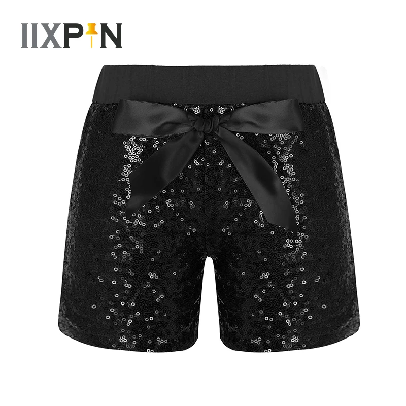 Kids Girls Ballet Dance Shorts Boys Jazz Dance Costume Elastic Waistband Bowknot Shiny Sequins Boxer Shorts Modern Dance Wear
Kids Girls Ballet Dance Shorts Boys Jazz Dance Costume Elastic Waistband Bowknot Shiny Sequins Boxer Shorts Modern Dance Wear