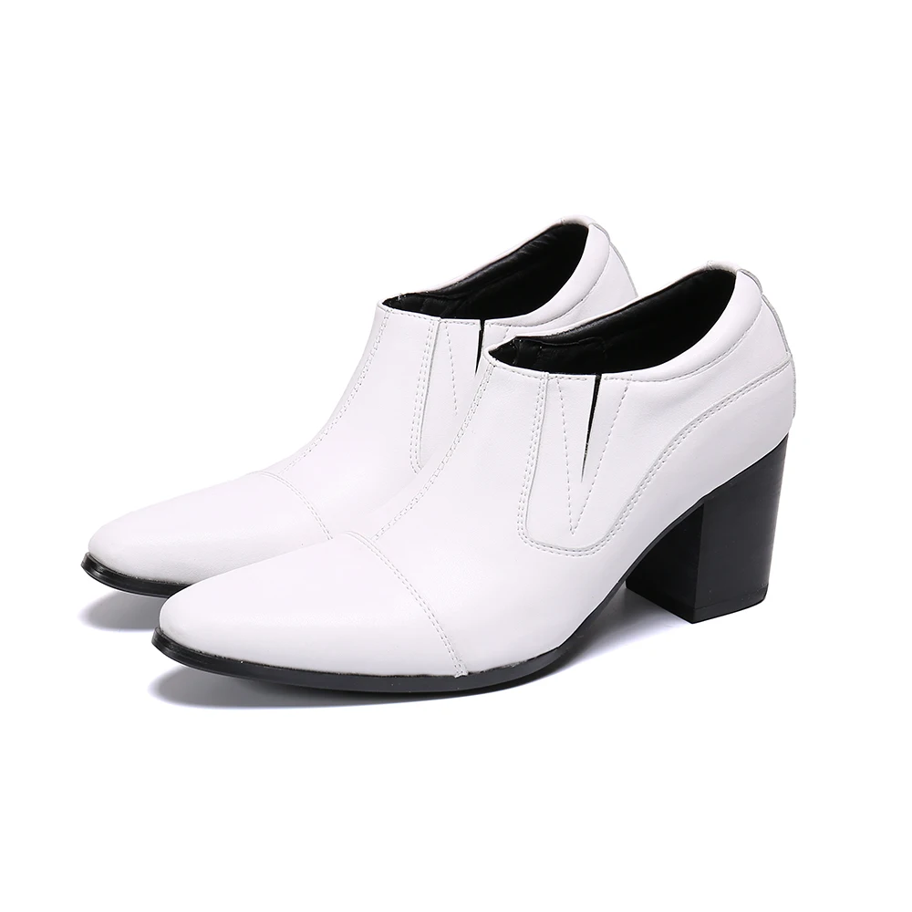 New High Quality Men's shoes High Heels 100% Cow Genuine Leather Shoes Waterproof Work Shoes Loafers Bullock Plus Size 38-48
New High Quality Men's shoes High Heels 100% Cow Genuine Leather Shoes Waterproof Work Shoes Loafers Bullock Plus Size 38-48