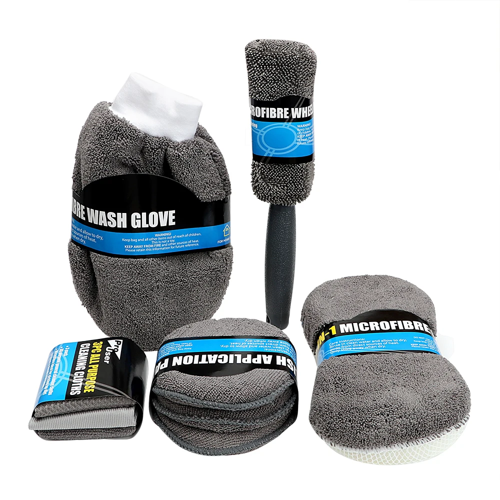 9pcs Car Wash Clean Set Towels Applicator Pads Sponge Gloves Wheel Brush Polishing Duster Cloth Motorcycle 4x4 Auto Accessories
9pcs Car Wash Clean Set Towels Applicator Pads Sponge Gloves Wheel Brush Polishing Duster Cloth Motorcycle 4x4 Auto Accessories