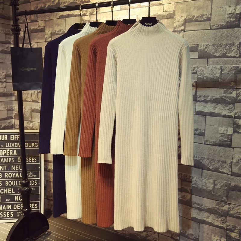 Luxury Mink Cashmere Bodycon Dresses For Women Long Knit Sweater Dress Korean Fashion Winter Thick Warm Maxi Midi Dress
Luxury Mink Cashmere Bodycon Dresses For Women Long Knit Sweater Dress Korean Fashion Winter Thick Warm Maxi Midi Dress