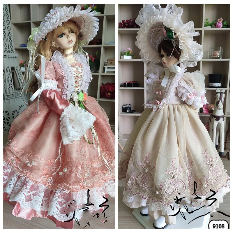 1/4 Scale BJD Clothes Retro Fairy Dress With Hat Set For BJD/SD MSD Girl Doll Accessories C1037
1/4 Scale BJD Clothes Retro Fairy Dress With Hat Set For BJD/SD MSD Girl Doll Accessories C1037