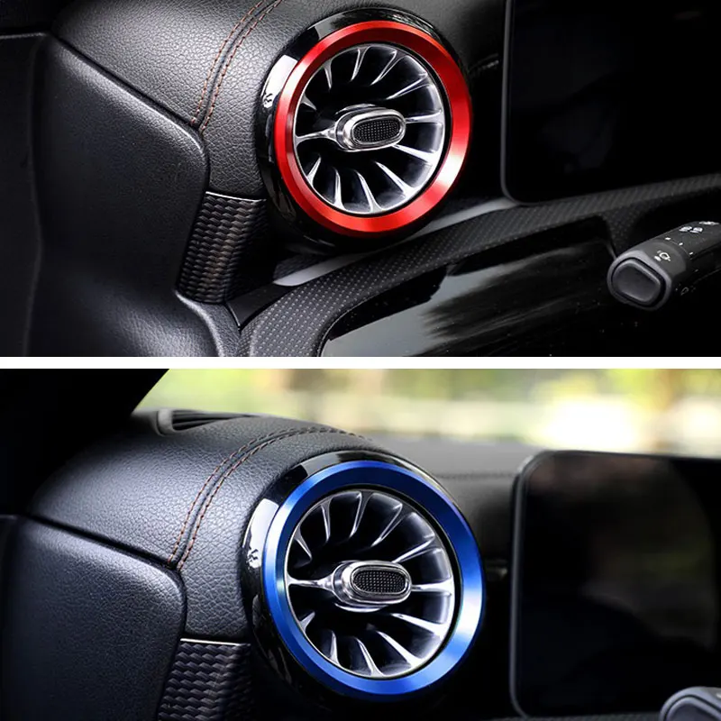 Air outlet sticker/Instrument Panel Air Outlet Decoration Ring For Mercedes Benz A W177 B W247 GLB X247 CLA C118 GLA H247 2020+
Air outlet sticker/Instrument Panel Air Outlet Decoration Ring For Mercedes Benz A W177 B W247 GLB X247 CLA C118 GLA H247 2020+