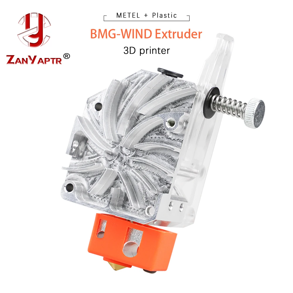 Metal+ Plastic B-WIND V6 Dual Drive MK8 Extruder For Simple Installation Ender 3 Short Distance Printing 3D Printer Parts
Metal+ Plastic B-WIND V6 Dual Drive MK8 Extruder For Simple Installation Ender 3 Short Distance Printing 3D Printer Parts