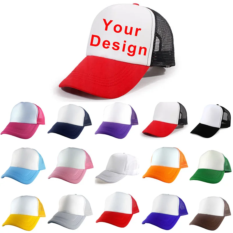 Customized Print Hat Women's Girl's DIY Photo Logo Brand Polyester Baseball Cap Blank Mesh Adjustable Men Boy's Casual Kid's
Customized Print Hat Women's Girl's DIY Photo Logo Brand Polyester Baseball Cap Blank Mesh Adjustable Men Boy's Casual Kid's