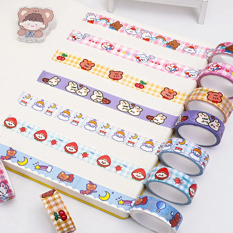 Cute Cartoon Animals Washi Tapes Scrapbooking DIY Creative Japanese Kawaii Masking Tapes Creative Stationary School Supplies
Cute Cartoon Animals Washi Tapes Scrapbooking DIY Creative Japanese Kawaii Masking Tapes Creative Stationary School Supplies