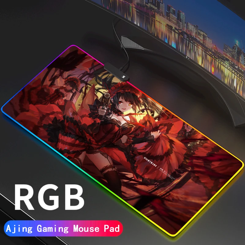 RGB большой коврик для мыши Kurumi, светодиодный компьютерный коврик для мыши, подсветка поверхности, коврик для клавиатуры LOL, Настольный коврик, поддержка DIY
RGB большой коврик для мыши Kurumi, светодиодный компьютерный коврик для мыши, подсветка поверхности, коврик для клавиатуры LOL, Настольный коврик, поддержка DIY