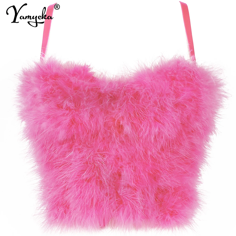 Sexy halter feather black corset crop top women summer y2k Vintage clothes tank top cropped night club rave outfits party tops
Sexy halter feather black corset crop top women summer y2k Vintage clothes tank top cropped night club rave outfits party tops