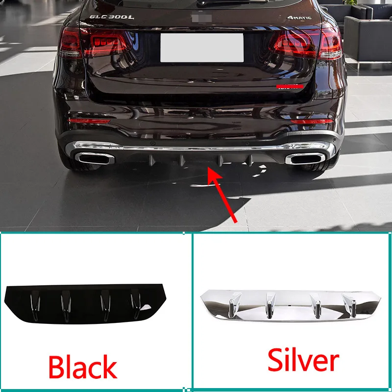 For Mercedes-Benz GLC 2020-2021 ABS Black/Silver Car Rear Bumper Lower Guard Plate Decorative Sticker Car Accessories
For Mercedes-Benz GLC 2020-2021 ABS Black/Silver Car Rear Bumper Lower Guard Plate Decorative Sticker Car Accessories