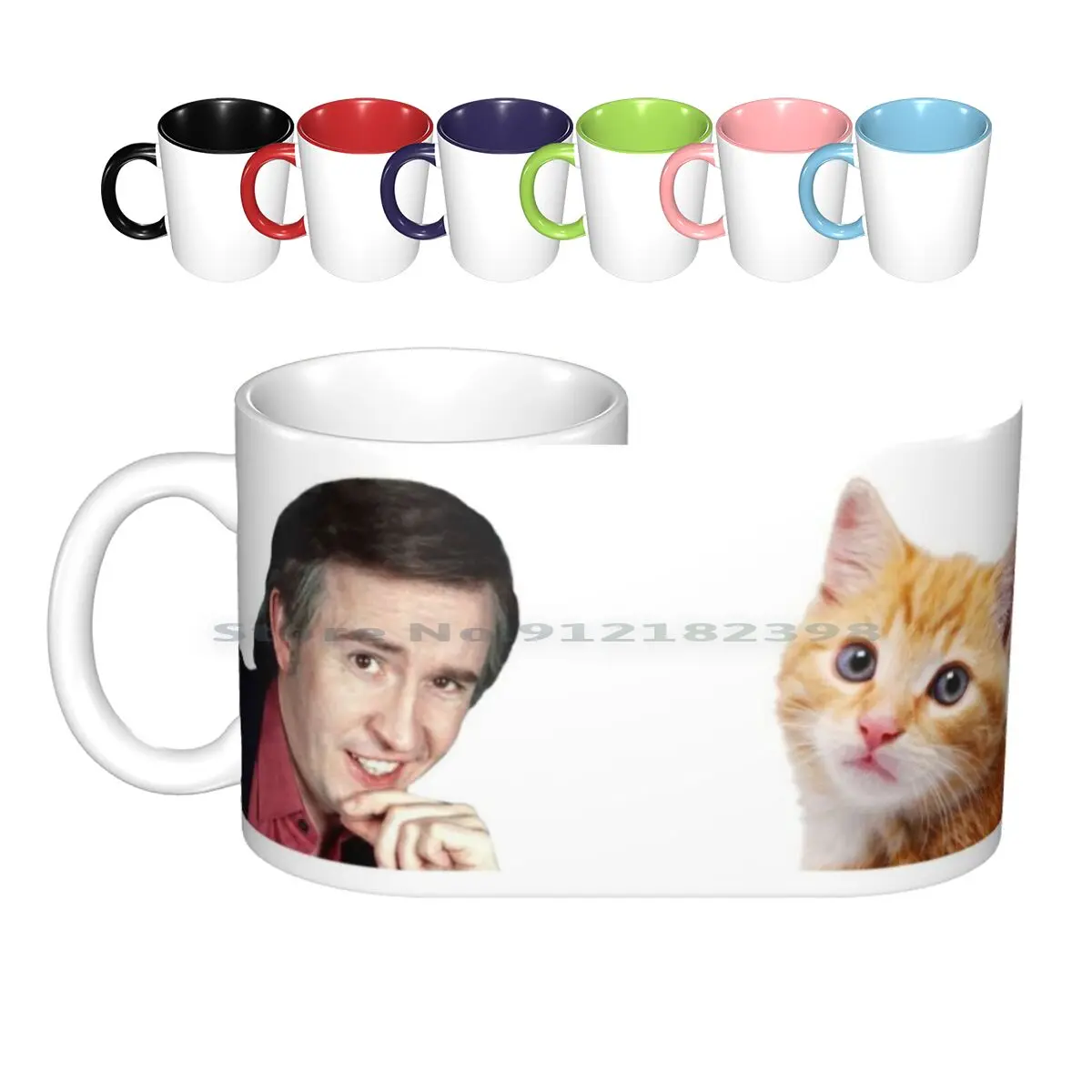 I'm Alan Partridge - Alan And Cat Mug, керамические кружки, кофейные чашки, кружка для молока и чая, Alan Partridge Im Alan Partridge Uk 
I'm Alan Partridge - Alan And Cat Mug, керамические кружки, кофейные чашки, кружка для молока и чая, Alan Partridge Im Alan Partridge Uk