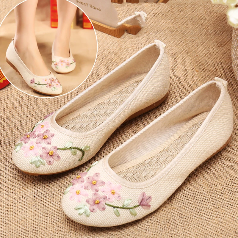 2020 Summer New Women Shoes Soft Bottom Shoes Ancient Retro Embroidered Shoes Hanfu Fairy Shoes Traditional Stage Shoes SL3701
2020 Summer New Women Shoes Soft Bottom Shoes Ancient Retro Embroidered Shoes Hanfu Fairy Shoes Traditional Stage Shoes SL3701