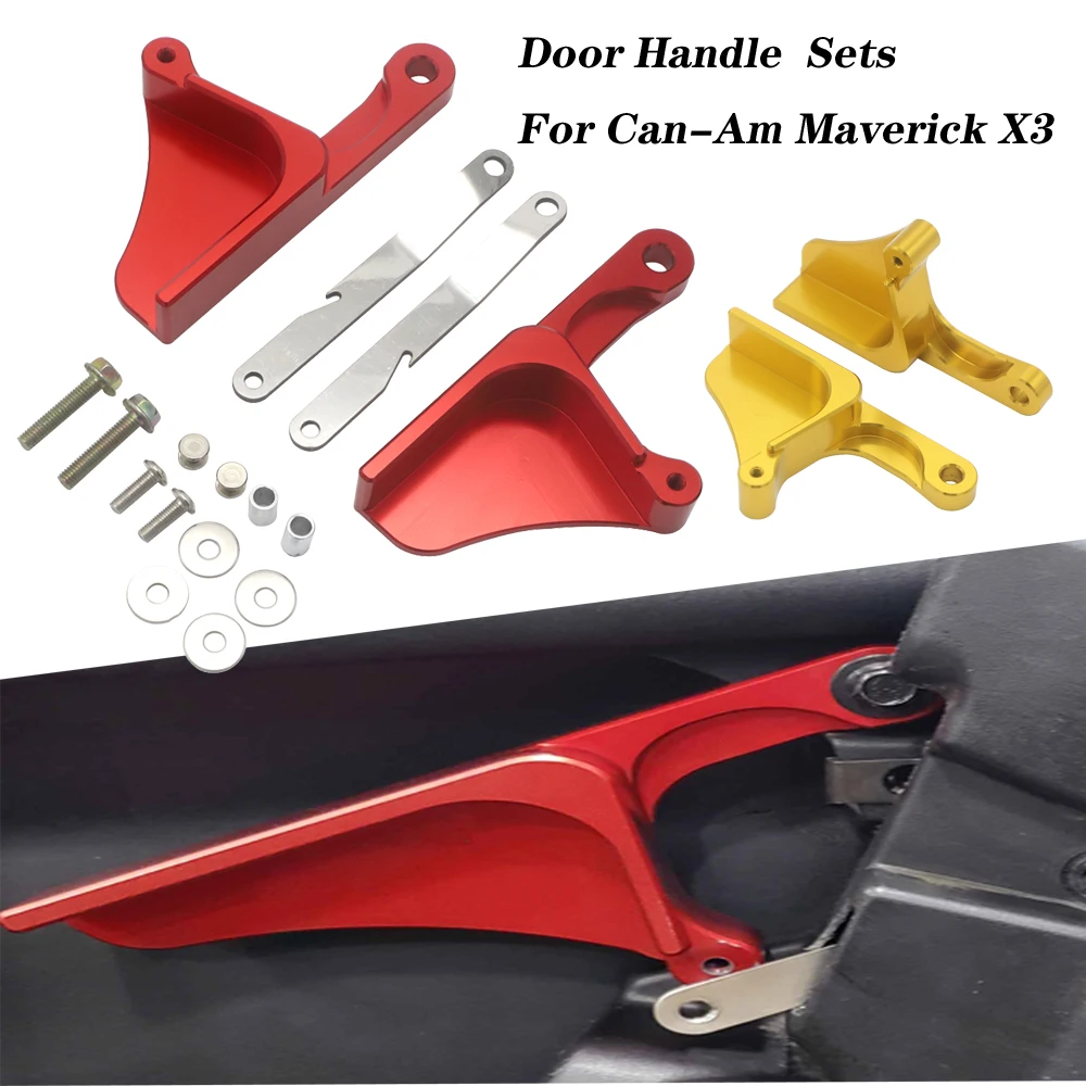Billet Aluminum Anodized Door Handle Latches Sets For Can-Am Maverick X3 X DS RS Turbo R Max 2 & 4 Door 2017-2020 2019 2018
Billet Aluminum Anodized Door Handle Latches Sets For Can-Am Maverick X3 X DS RS Turbo R Max 2 & 4 Door 2017-2020 2019 2018