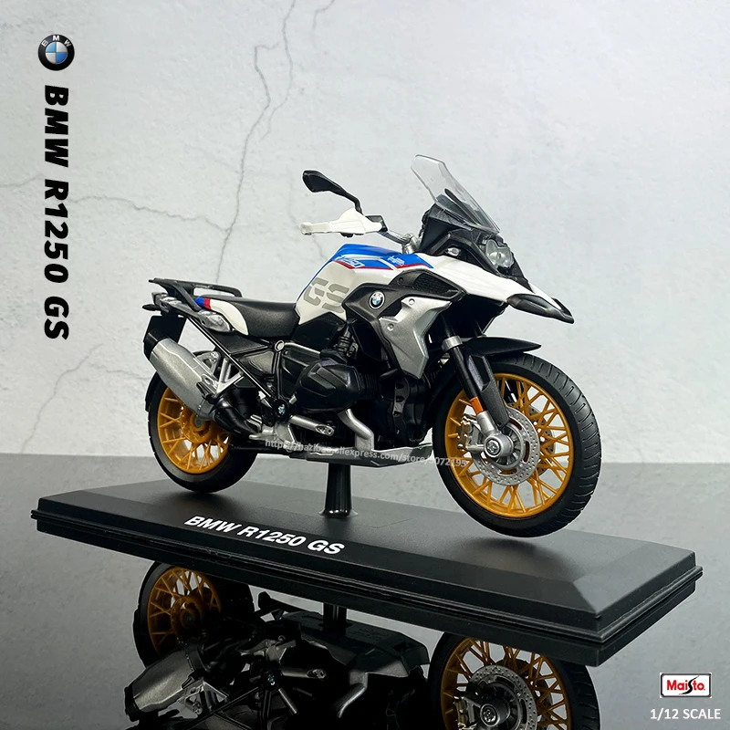 Maisto 1:12 новая Авторизованная модель мотоцикла BMW R1250 GS из сплава Игрушечная модель автомобиля подарок коллекция
Maisto 1:12 новая Авторизованная модель мотоцикла BMW R1250 GS из сплава Игрушечная модель автомобиля подарок коллекция
