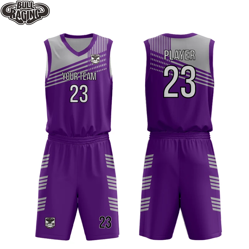basketball jersey color purple strip design custom made personalized sublimation team basketball uniform kits
basketball jersey color purple strip design custom made personalized sublimation team basketball uniform kits