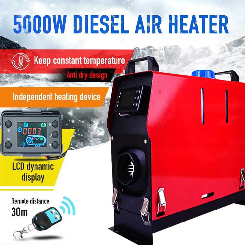 12V 5KW 8KW Air Diesel Heater 1Hole 4Hole LCD Monitor Heater Diesel Parking Warmer For Car Truck Bus Boats Hot
12V 5KW 8KW Air Diesel Heater 1Hole 4Hole LCD Monitor Heater Diesel Parking Warmer For Car Truck Bus Boats Hot
