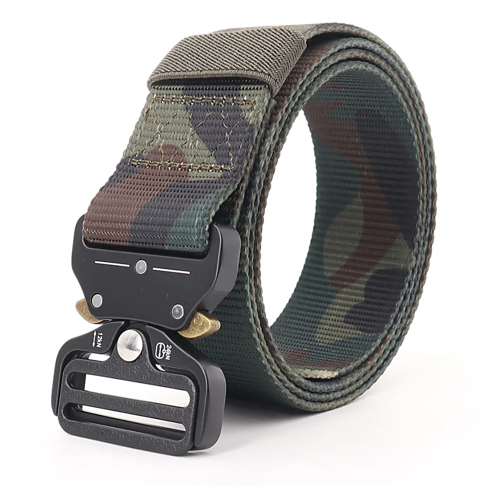 FLying Art Tactical Men's Belt Army Nylon Belt Metal Buckle Outdoor Survival Accessories Hook Hunting Men's Watch Belt
FLying Art Tactical Men's Belt Army Nylon Belt Metal Buckle Outdoor Survival Accessories Hook Hunting Men's Watch Belt