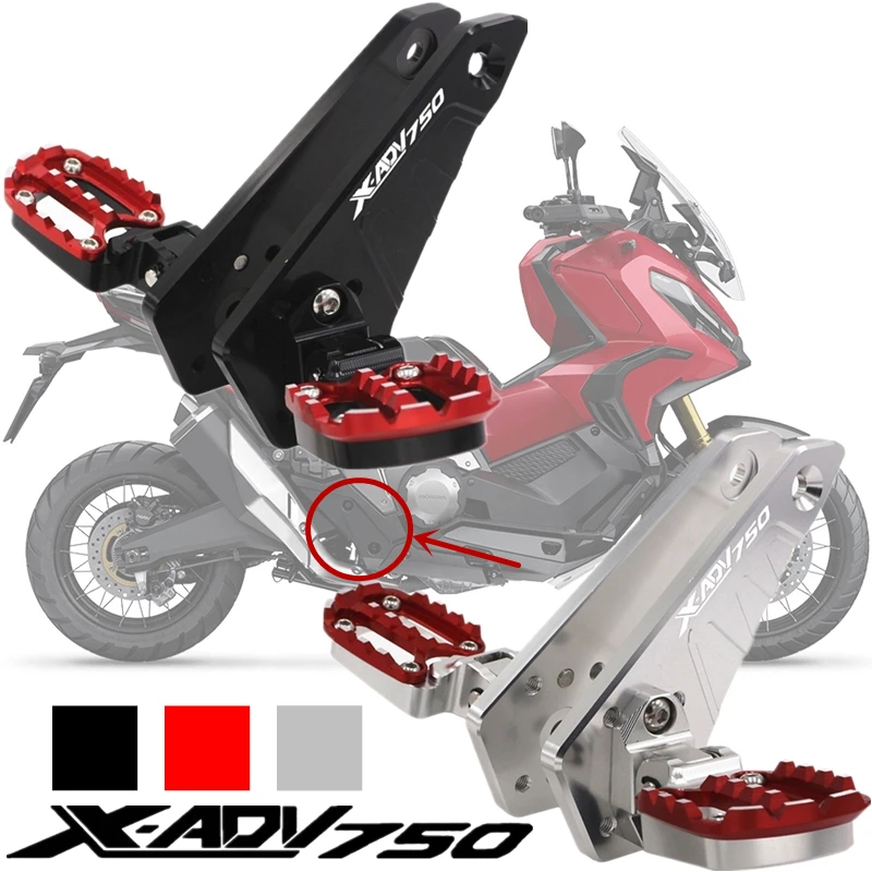 For HONDA XADV X-adv 750 XADV750 2021 2022 Aluminum Alloy Rear Pedal Foot Stand Folding Footrests Passenger Foot Pegs
For HONDA XADV X-adv 750 XADV750 2021 2022 Aluminum Alloy Rear Pedal Foot Stand Folding Footrests Passenger Foot Pegs
