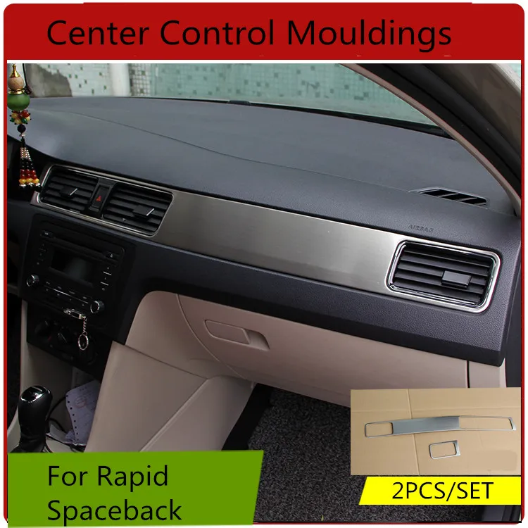Stainless Steel Center Control Mouldings For Volkswagen Skoda Rapid Spaceback Z2EA1180
Stainless Steel Center Control Mouldings For Volkswagen Skoda Rapid Spaceback Z2EA1180