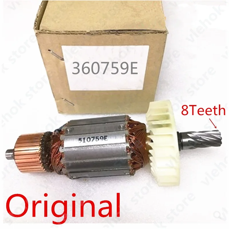220V-230V Armature Rotor for HITACHI C9U2 C9SA2 360759E Electric circular saw Power Tool Accessories tools part
220V-230V Armature Rotor for HITACHI C9U2 C9SA2 360759E Electric circular saw Power Tool Accessories tools part