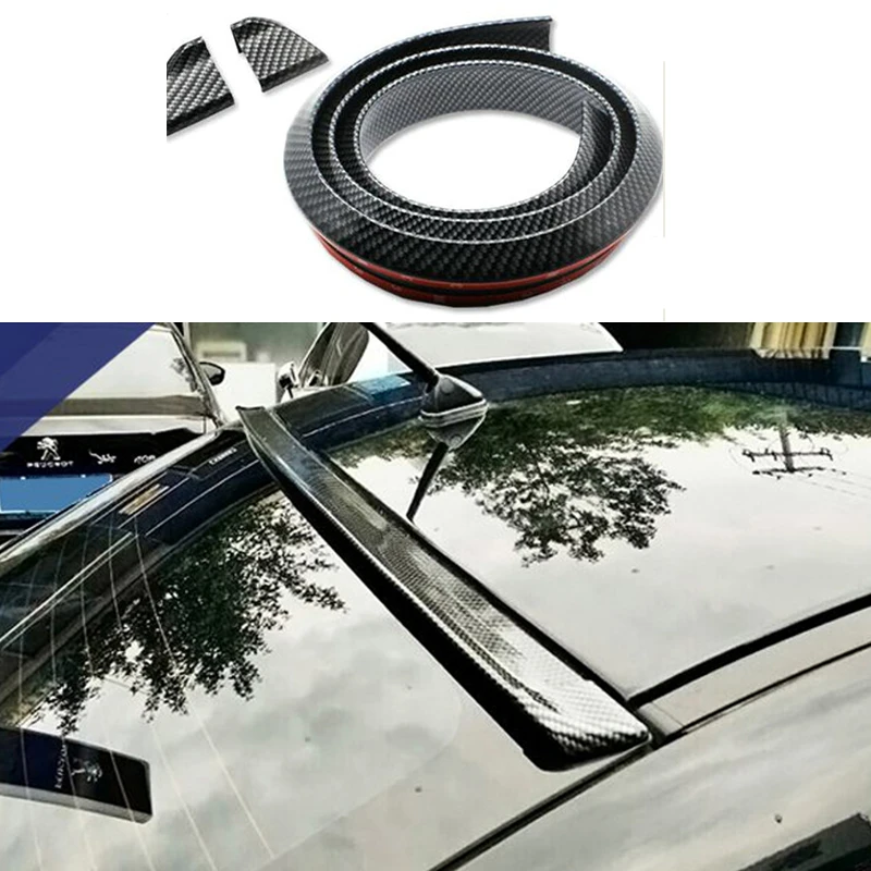 F-type Universele Roof Spoiler Auto Sticker 1.5M Car-Styling 5D Rubber Carbon Fiber Tail Wing Solderen Diy Refit For Jaguar
F-type Universele Roof Spoiler Auto Sticker 1.5M Car-Styling 5D Rubber Carbon Fiber Tail Wing Solderen Diy Refit For Jaguar