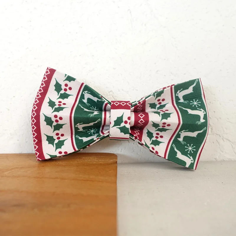 Christmas Deer Mistletoe Dog Bowtie Collar Accessory Puppy Cat Pet Supplies Grooming Tools Dogs Dismountable Ornamental Bow Tie
Christmas Deer Mistletoe Dog Bowtie Collar Accessory Puppy Cat Pet Supplies Grooming Tools Dogs Dismountable Ornamental Bow Tie